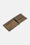 Men Brand Logo Wallet, Olive - 3