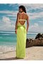 Rochie maxi, verde - 2