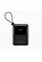 Sunny Power Mini Power Bank 10000mAh, 22.5W Fast Charging, Built-in Type-C & Lightning Cables, LED Display, PD/QC/FCP/AFC/SCP, Charge 4 Devices Simultaneously
