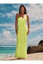 Rochie maxi, verde - 3