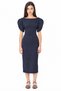 Busem Women's Crew Neck Midi Dress