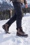 Unisex Outdoor Trekking Winter Long Boots Non-Slip Sole 888Nav - 6