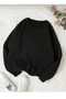 unisex black crew neck sweatshirt