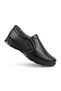 Erdem 5264 Black Genuine Leather Fully Orthopedic Non-Slip Sole Winter Casual Men's Shoes - 3