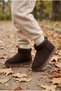 Children'S, Thin Sole, Fur Lined, Ankle Length Winter Boots - 4