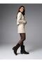 26440007K Women's Genuine Suede Leather Embroidered Western Boots - 3