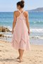 MUSLIN SLEEVELESS DOUBLE-LAYERED DRESS - 3