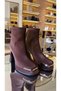 Imported Women's Satin-Textured Leather Platform Boots 0143-00 - 6