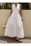 Rochie maxi, alb