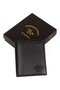 Men's Genuine Leather Wallet and Card Holder - Brown