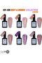 Global Fashion Inky & Indigo Collection (121–126) – 6 Long-Lasting, High-Gloss, Chip-Resistant Colors for Teens & Professionals – UV/LED Soak-Off Nail Kit (121–126 Inky & Indigo Collection-6p, 15ml) - 2