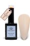 Black Elite Gel Nail Polish 036 Pastel Rose Tan (Nude), 15ml - Soak Off UV LED Gel Polish, Long-Lasting High Gloss Colour for Salon and Home Manicure