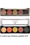 5-Color Eye Shad Palette - Long-Lasting Matte and Shimmer Shades, High Pigment, Blendable Makeup Palette for Day & Night Looks | (PALETTE 7) - 2