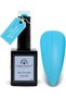 Black Elite Gel Nail Polish 104 Bachelor Button (Cyan Blue), 15ml - Soak Off UV LED Gel Polish, Long-Lasting High Gloss Colour for Salon and Home Manicure