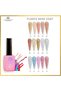 Non-Toxic Flakes Base Coat for Women - Vegan, Cruelty-Free, Long-lasting, Strong, and Flexible - 8ml | (03) - 2