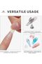 Global Fashion Solid Nail Tips Gel 15g - UV/LED Curable, Strong Adhesion for Nail Extensions, Non-Whitish, No Slip, Long-Lasting Nail Glue Gel for Acrylic & Press-On Nails (Clear, 15g) - 6