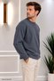 Men's Plus Size Half-Sleeve Regular-Fit Knit Sweater - 3