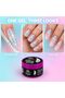 Global Fashion Aurora Sparkle Builder Gel for Nails 15g, Holographic Glitter Nail Extension Gel with Sparkling Flakes, UV LED Gel for Nail Art, Overlays & Strengthening, HEMA & TPO Free, 03 - 7