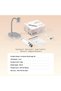 GLOBAL FASHION Mini UV LED Ai Nail Lamp for Gel Nails, Cordless Handheld Flash Cure Light, 800mAh Rechargeable USB-C, 30/60s Timer, Smart Sensor, Magnetic Gooseneck Stand - 6