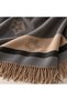 FLR-5039 Premium Soft Wool Shawl with Gray and Beige Floral Pattern | Eos Collective - 5