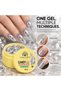 Global Fashion Candy Diamond Builder Gel for Nails 15g, Glitter Nail Extension Gel, HEMA & TPO Free Self-Leveling Sculpting Gel for Overlays, Strengthening, Repair & Nail Art, 02 - 4