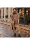 FLR-5034 Terracotta Color Zigzag Patterned Thick Winter Scarf | Eos Collective