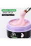 Global Fashion Fiber Builder Gel for Nails 15g, Fiberglass Reinforced Gel for Nail Extensions, Strengthening & Repair, Medium Viscosity UV LED Nail Sculpting Gel, HEMA & TPO Free, 04 - 3