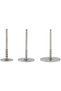 Stainless Steel Disc for Sanding Paper (25mm, 20mm, 15mm) - Metal Disk Nail Drill Bits & Drill Nails Accessories | (Set of 3)