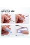 Global Fashion Ocean Wave Blooming Liquid 12ml, Bubble & Lace Nail Art, 04 - 4