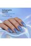 Global Fashion Starry Night Builder Gel for Nails 15g, Holographic Glitter Nail Extension Gel with Sparkling Flakes, Self Levelling UV LED Builder Gel for Nail Art, Overlays & Strengthening, 03 - 4