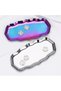 Global Fashion Premium Metal Multi-Purpose Tray (1Pc) | Korean Style Desktop Organizer for Jewelry, Cosmetics, Candy, Cake, Home Decor | (Silver Tray) - 2