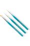 Nail Art Brushes Set Nail Art Liner Brush and Nail Dotting Pen Gel Polish Painting Tools For Nail Art Design (7mm, 9mm, 11mm | | (SET)
