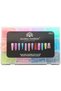 Global Fashion 288 pcs Colored Nail Tips Set, Full Cover Nail Extension Tips in Multiple Shapes & Sizes, ABS Material, Flexible & Reusable Tips for Acrylic, PolyGel, UV/LED Nail Art & DIY Manicure