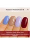 Black Elite Gel Nail Polish Set Rosewood Muse, 6 x 8ml - Soak Off UV LED Gel Polish Kit, Long-Lasting High Gloss Colours for Salon and Home Manicure - 3
