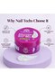 Global Fashion Disco Flashing Glitter Builder Gel for Nails 15g, Reflective Glitter Nail Extension Gel, Thick Self Levelling UV LED Builder Gel for Nail Art, Overlays & Extensions, HEMA & TPO Free (01 - 7
