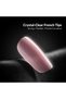 French Nail Tips - 150 PCS Clear Soft Gel Tips in 15 Sizes - Crystal-Clear Reusable Nail Extension Tips for Acrylic, PolyGel & Builder Gel | Strong, Flexible, No-Crack French Tips Set in Storage Box - 3