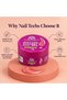 Global Fashion Disco Flashing Glitter Builder Gel for Nails 15g, Reflective Glitter Nail Extension Gel, Thick Self Levelling UV LED Builder Gel for Nail Art, Overlays & Extensions, HEMA & TPO Free (08 - 7
