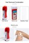 Roller Depilatory Wax, 4 Flavors - Painless Hair Removal for Women and Men (Lavender) - 4