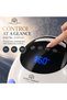 Global Fashion NLS10 UV LED Nail Lamp for Gel Nails, 268W Nail Dryer with 36 LEDs, 365+405nm Dual Light, Auto Sensor, Digital Display, 30/60/90s Timer & Low Heat Mode - 4