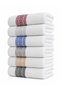Set of 10 Anatolian Greek-Patterned Cotton Hand and Face Towels, 50x85 cm - 4