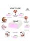GLOBAL FASHION 368W UV LED Nail Lamp GF-D04 – Dual Light Source 365nm+405nm, 2-in-1 Gel Polish Dryer, Smart Sensor, 30s/60s/90s/120s Timer, LCD Display, for Manicure & Pedicure (White) - 5
