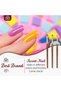 Round Brush Set Nail Art Brush Nail Painting Brush Manicure Tool UV Gel 3D Nail Brushes Pen Set (#4,#6#8) | | (#8) - 6