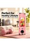 Portable Blender, Mini Electric Juicer Cup, USB Rechargeable Personal Blender, Smoothie Maker for Fruits and Shakes, Clear Viewing Window, Travel Juice Blender for Home, Office - 7