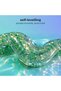 Global Fashion Starry Night Builder Gel for Nails 15g, Holographic Glitter Nail Extension Gel with Sparkling Flakes, Self Levelling UV LED Builder Gel for Nail Art, Overlays & Strengthening, 08 - 3