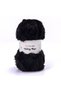 NiftyFur Plush Fur-Textured Thick Knitting Yarn, 100% Polyester, 100 g, 80 m - 1 PIECE-8402