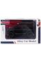 Boxed 1:24 Pull-Back Off-Road Metal Jeep with Lights and Sounds - Black