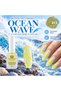 Global Fashion Ocean Wave Blooming Liquid 12ml, Bubble & Lace Nail Art, 10 - 2