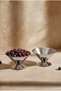 Verona 6-Piece 18/10 Stainless Steel Ice Cream and Dessert Serving Bowl Set with Stand—Serving Dish, Snack Bowl - 2