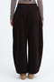 Ribbed Balloon Pants Pn5653 - 6