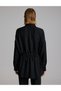 Black Oversized Long-Sleeve Shirt 50331519-VR046 - 5